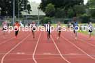 Girls under-15s 100 metres, 2023 Northern Under-13s, Under-15s and Under-17s, Middlesbrough.  Photo: David T. Hewitson/Sports for All Pics